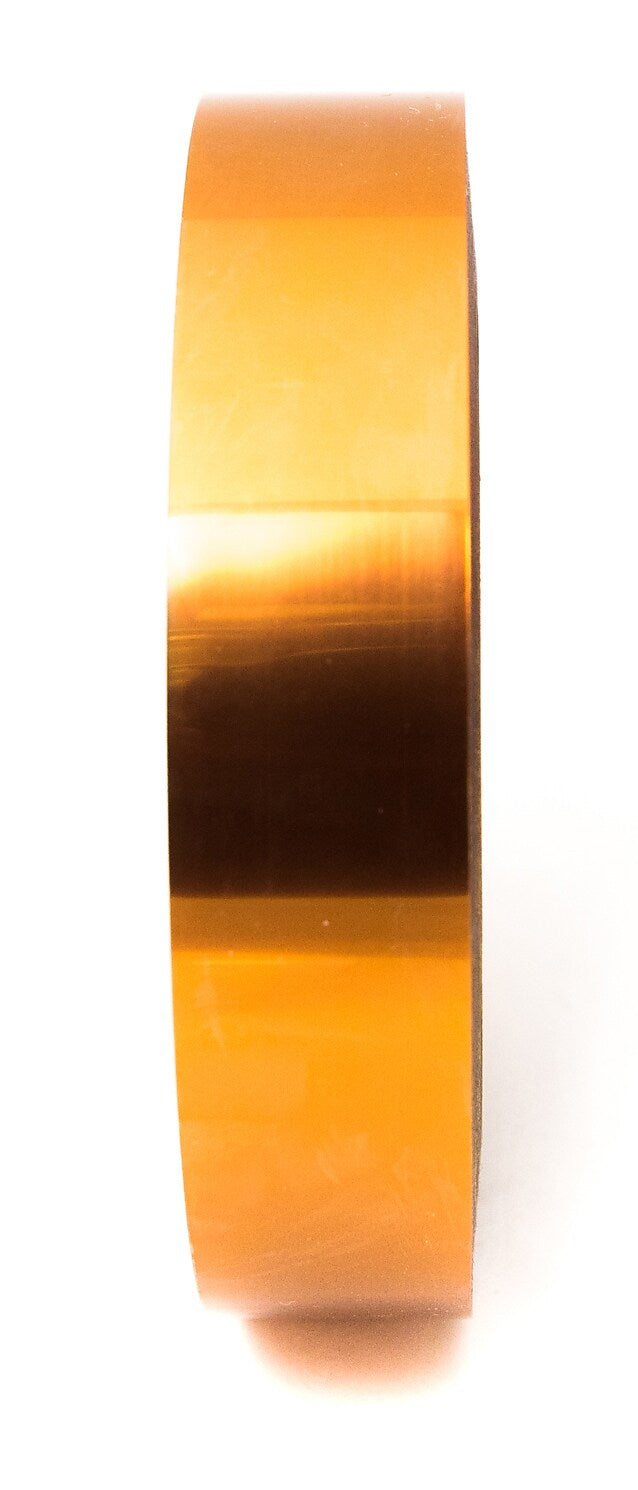 Bertech Double Sided Polyimide Tape, 1" x 36 yards, Amber (PPTDE-1)