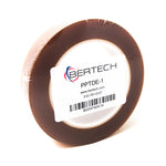 Bertech Double Sided Polyimide Tape, 1" x 36 yards, Amber (PPTDE-1)