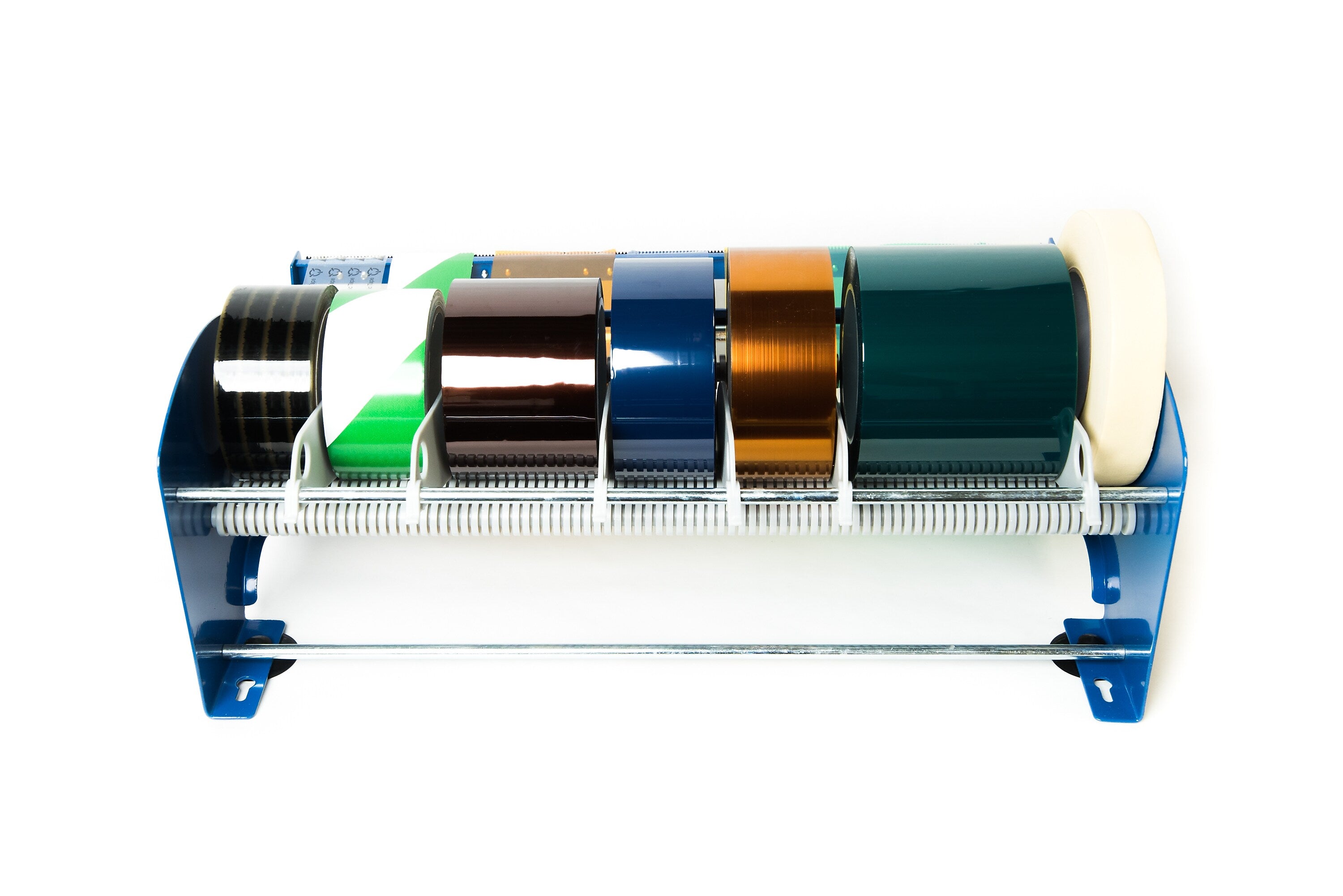 Bertech Table Top and Label Dispenser, 18", Blue (KTDL18)