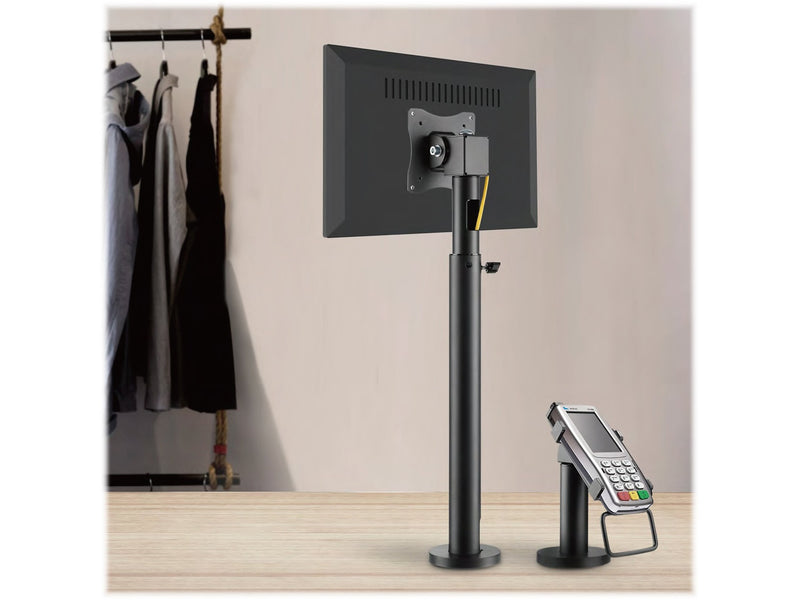 Mount-It! Credit Card POS Terminal Stand for VeriFone VX520, Black (MI-3793)