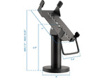 Mount-It! Credit Card POS Terminal Stand for VeriFone VX520, Black (MI-3793)