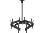 Mount-It! Tilt and Swivel Ceiling Quad TV Mount, 66 Lbs. Max. (MI-514)