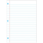 Ashley Magnetic Notebook Page, 8-1/2" x 11", Pack of 6 (ASH10128-6)