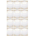 Ashley Productions Polyethylene Hanging Storage/Book Bag, 10.5" x 12.5", Confetti Pattern, Pack of 12 (ASH10560-12)