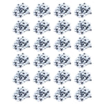 CLI Wiggle Eyes 10mm, Black, 50/Pack, 24 Packs (CHL64510-24)