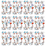 Eureka Window Clings Cat in the Hat Characters, 12/Bundle (EU-836025-12)