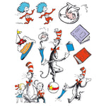 Eureka Window Clings Cat in the Hat Characters, 12/Bundle (EU-836025-12)