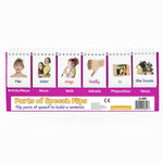 Junior Learning Double-Sided Parts of Speech Flips, 2/Bundle (JRL452-2)