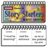 McDonald Publishing Story Starters Write-Abouts, Grade 4-8, Pack of 2 (MC-W2024-2)