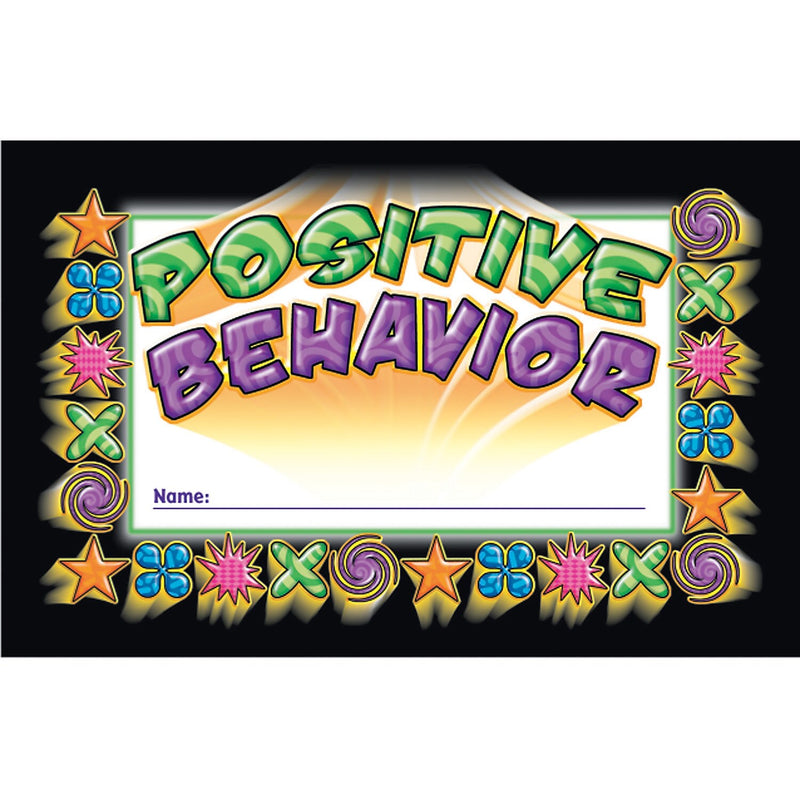 North Star Teacher Resources Positive Behavior Punch Cards, 36 Per Pack, 6 Packs (NST2406-6)