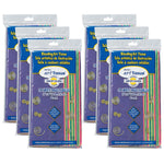 Spectra Deluxe Bleeding Art Tissue, 10 Color Bright Assortment, 20" x 30", 20 Sheets/Pack, 6 Packs (PAC58576-6)