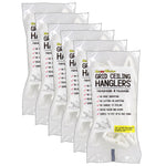 StikkiWorks Grid Ceiling Hanglers Spring Clips, 20/Pack, 6 Packs (STK33036-6)