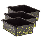 Teacher Created Resources Plastic Storage Bin, Large, 11.5" x 16.25" x 5", Pack of 3 (TCR20896-3)
