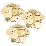 Teacher Created Resources STEM Basics: Wooden Wheels, 60/Pack, 3 Packs/Bundle (TCR20940-3)