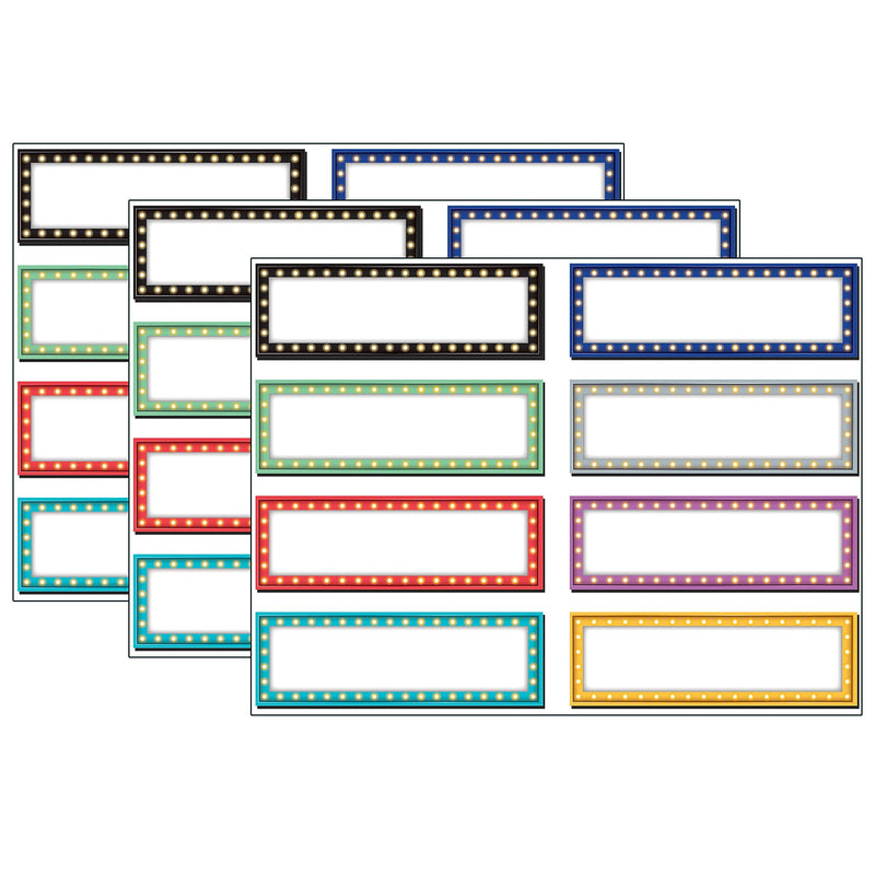 Teacher Created Resources Marquee Labels Magnetic Accents, 20 Per Pack, 3 Packs (TCR77284-3)