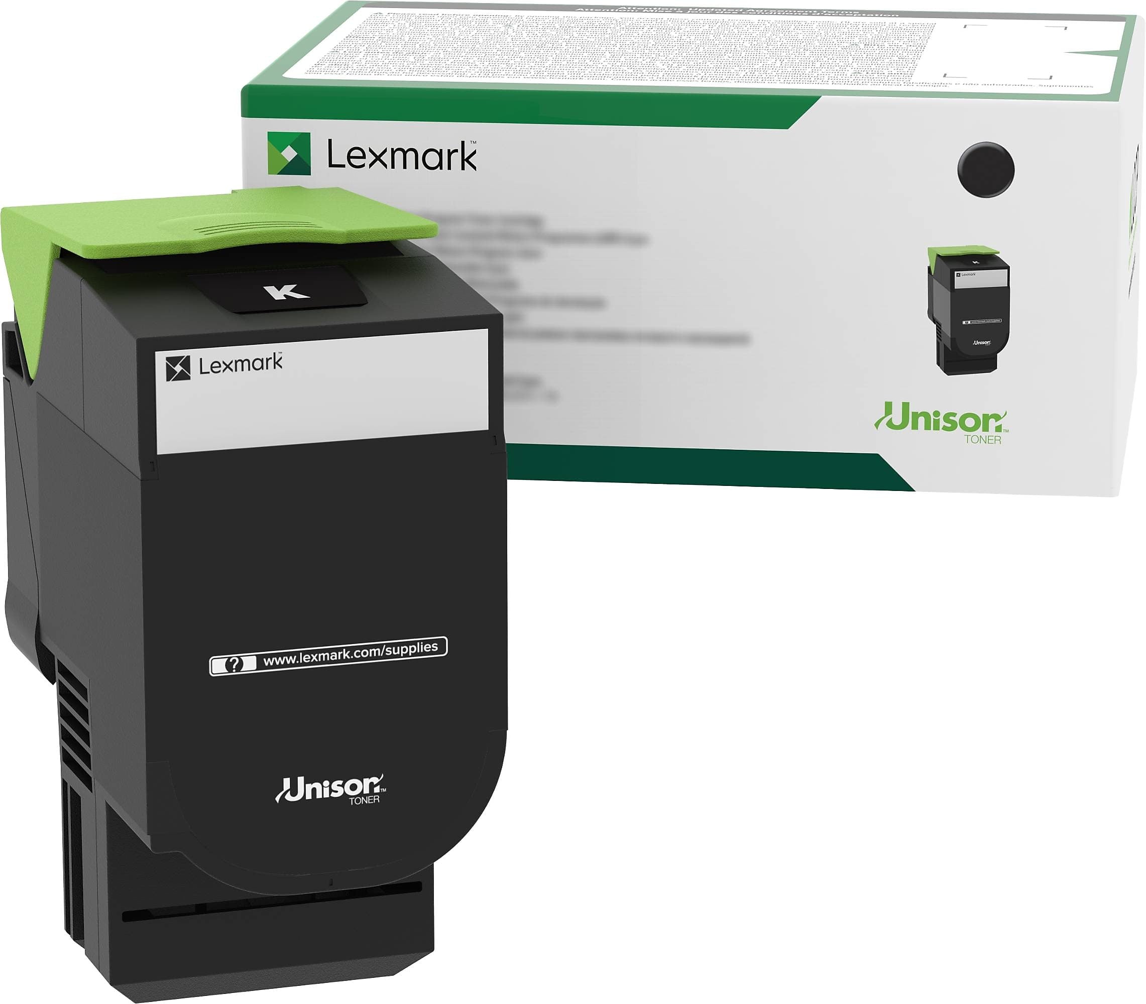 Lexmark 801 Black Extra High Yield Toner Cartridge (80C1XK0)