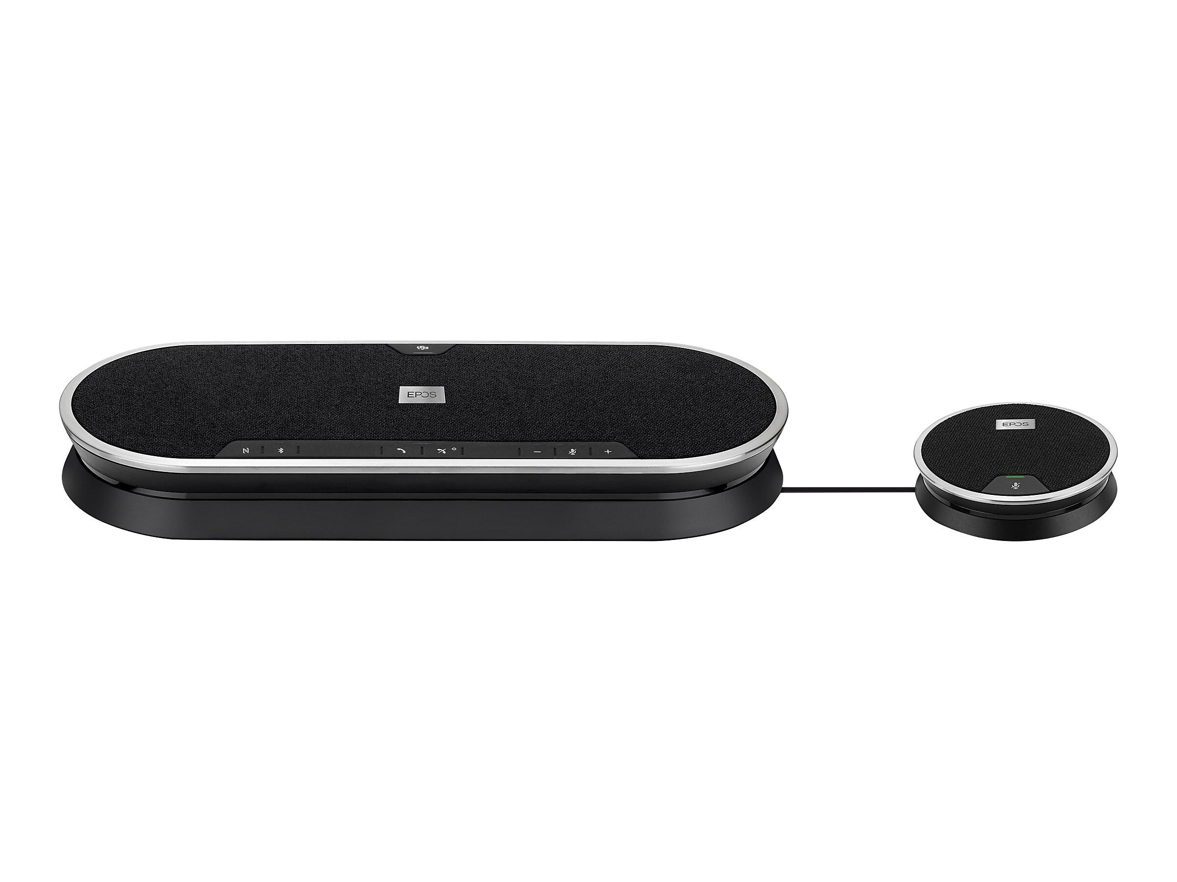 EPOS 80T Bluetooth Wireless Speakerphone, Black/Silver (1000203)