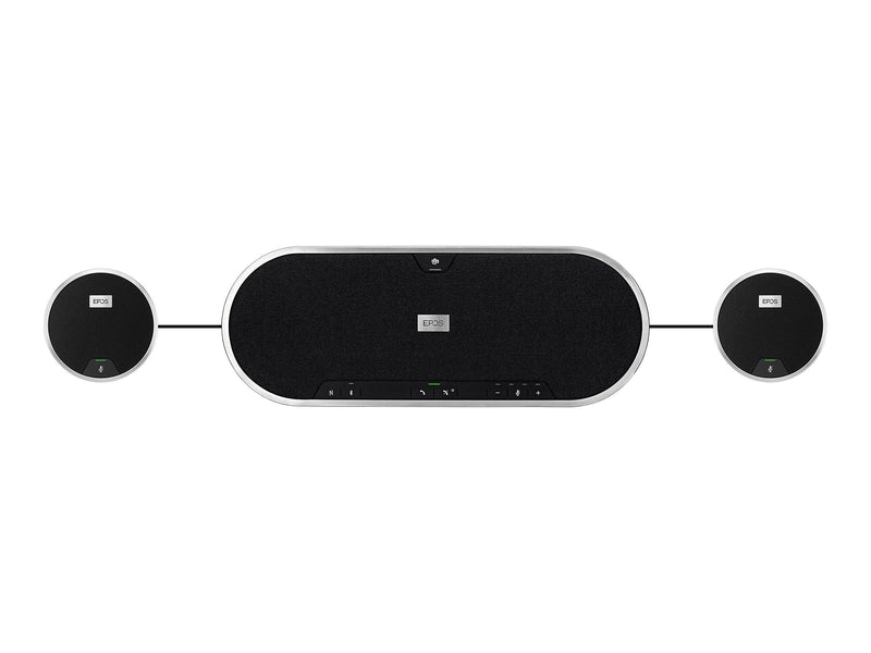 EPOS 80T Bluetooth Wireless Speakerphone, Black/Silver (1000203)
