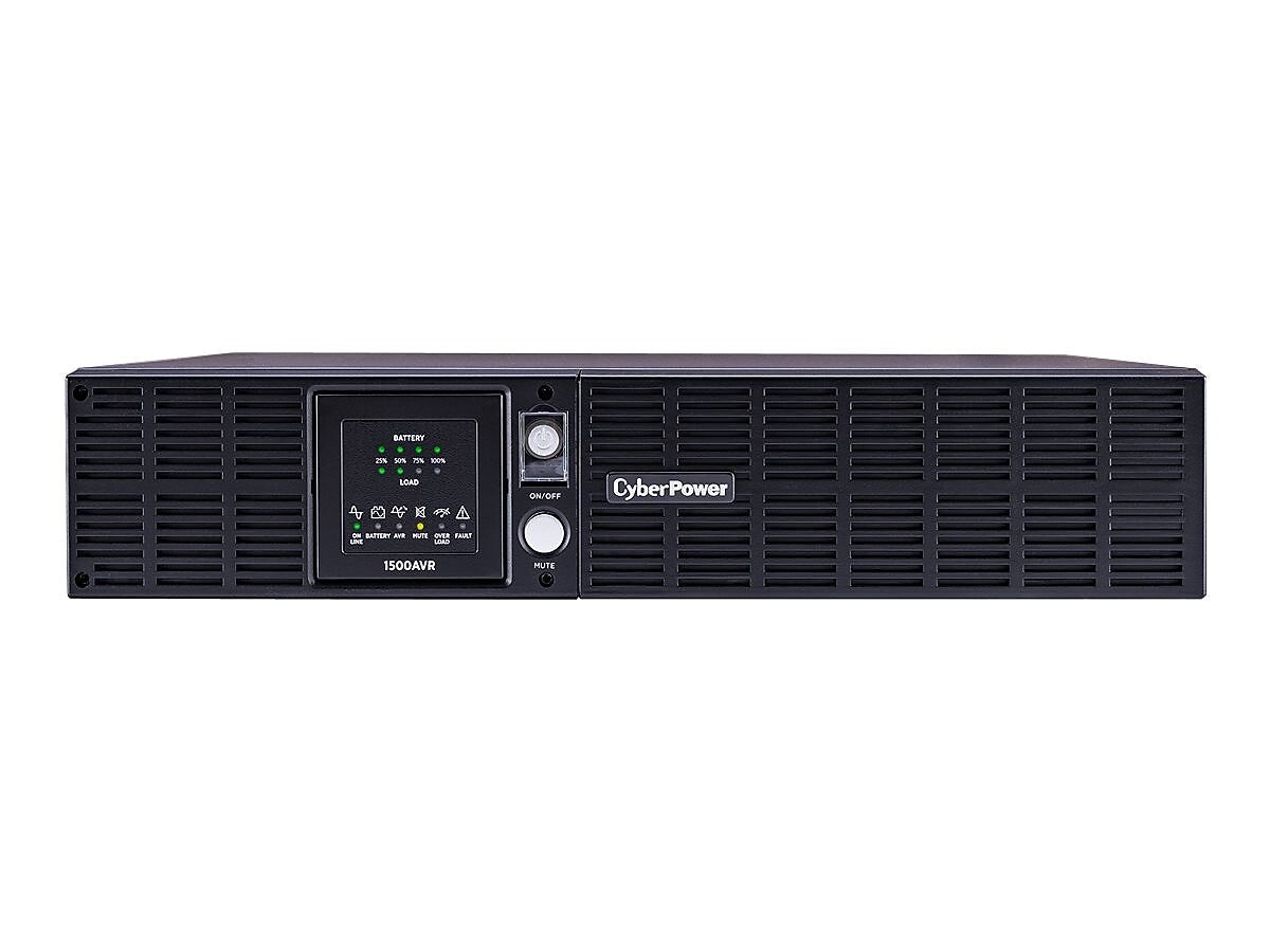 CyberPower OfficePower 1500VA 2U UPS, 8-Outlet, Black (CPS1500AVR)