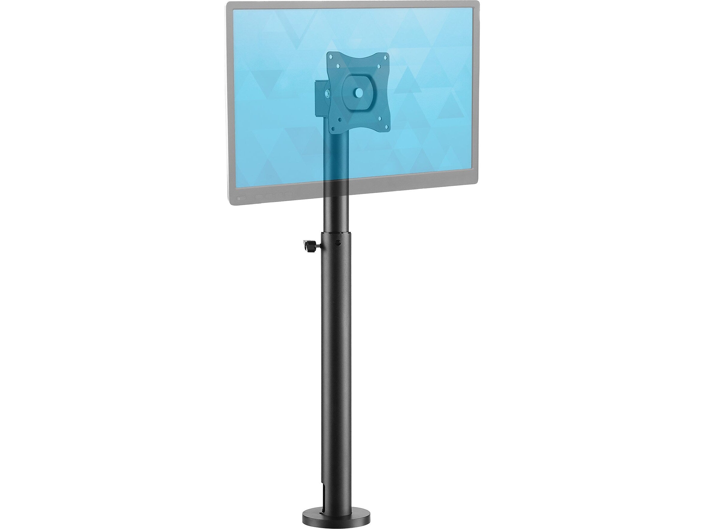 Mount-It! Adjustable POS Monitor Mount, Up to 23", Black (MI-3796)