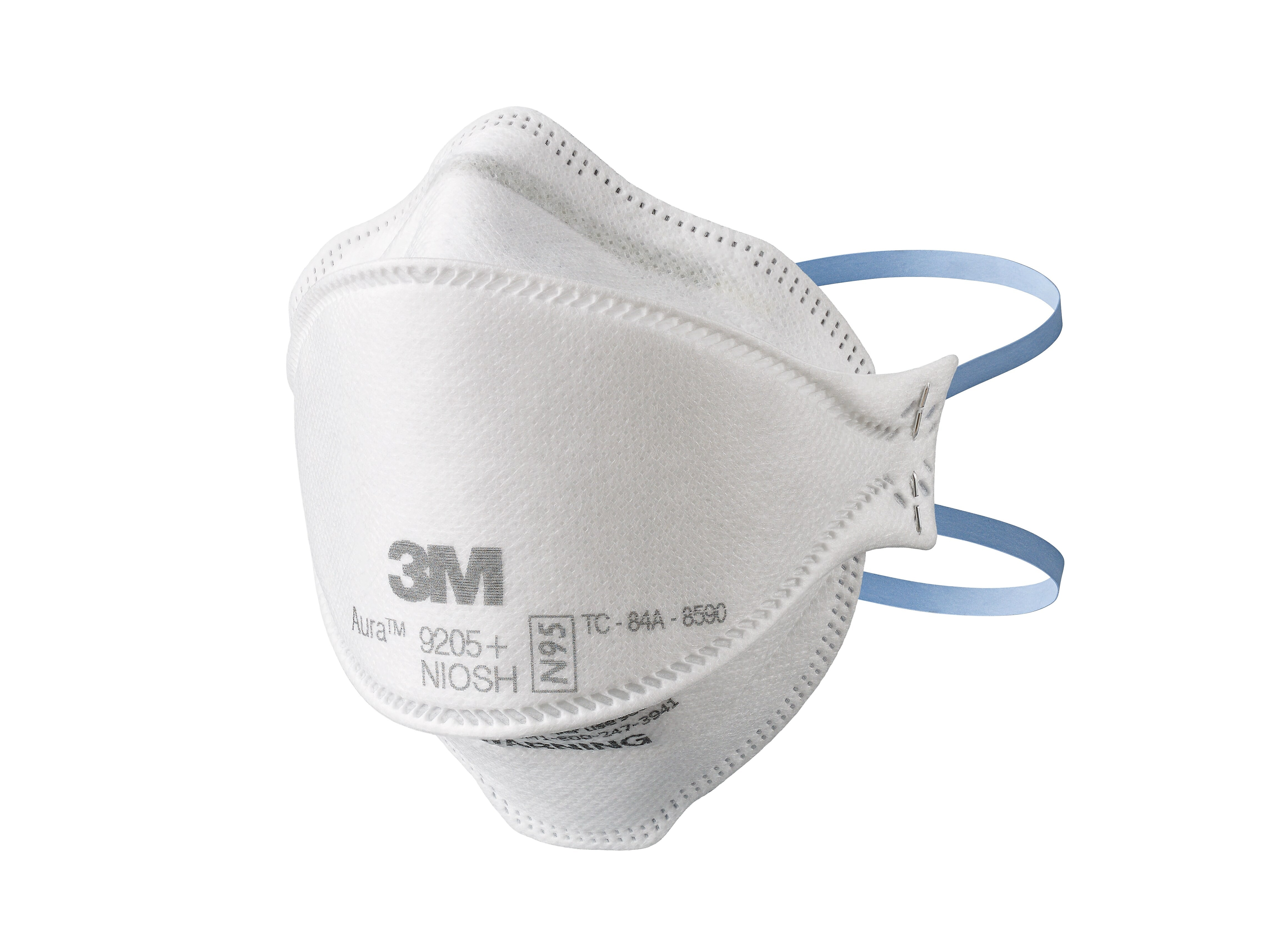 3M Aura N95 Particulate Respirator, White, 20/Pack (9205P-20-DC)