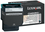 Lexmark C540H2KG Black High Yield Toner Cartridge, Prints Up to 2,500 Pages