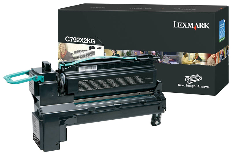 Lexmark C792X2KG Black Extra High Yield Toner Cartridge