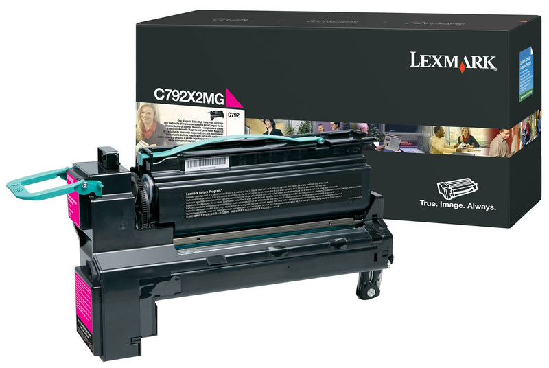 Lexmark C792X2MG Magenta Extra High Yield Toner Cartridge