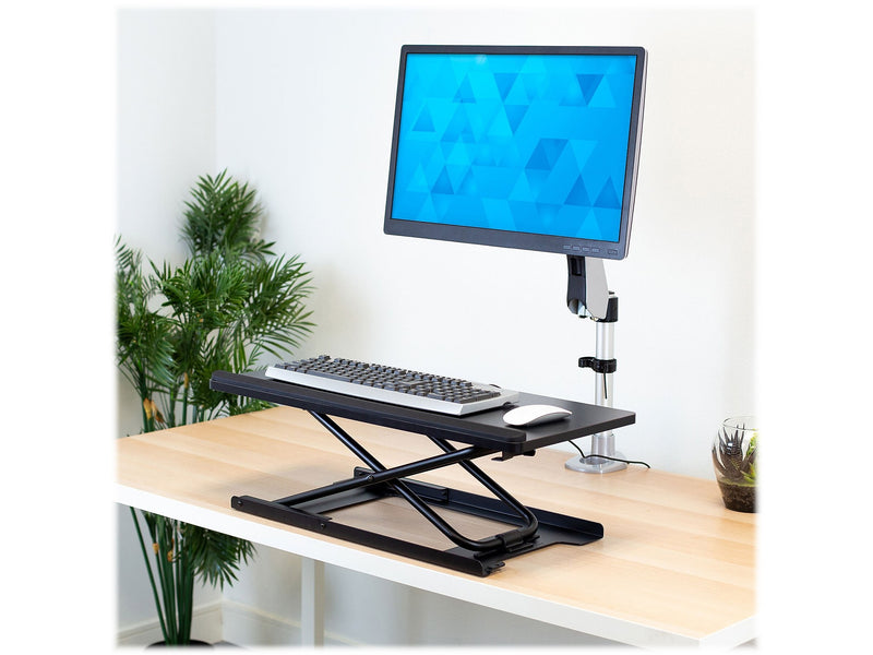 Mount-It! Adjustable Standing Keyboard and Mouse Platform, Black (MI-7146)