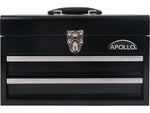 Apollo Tools 2-Drawer Chest Case, Black (DT5010)