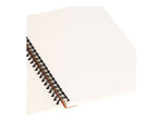 DENY Designs Awesome Day by June Journal Professional Notebooks, 5.5" x 8.25", Dotted, 40 Sheets, Orange (70873-NOBS01)
