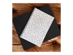 DENY Designs Hello Furry by Iveta Abolina Professional Notebooks, 5.5" x 8.25", Dotted, 40 Sheets, White (70333-NOBS01)