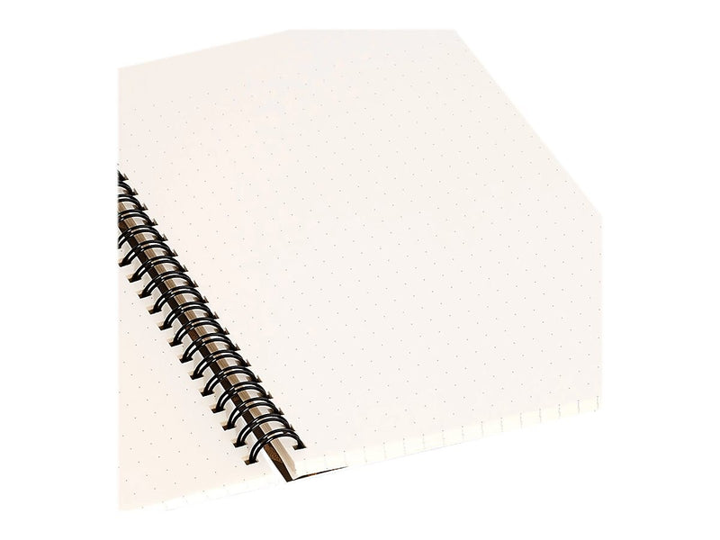 DENY Designs Cheetah Gisselle by Iveta Abolina Professional Notebooks, 5.5" x 8.25", Dotted, 40 Sheets, Brown (70302-NOBS01)