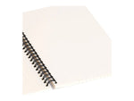 DENY Designs Wink Face by Mambo Art Studio Professional Notebooks, 5.5" x 8.25", Dotted, 40 Sheets, White (68797-NOBS01)