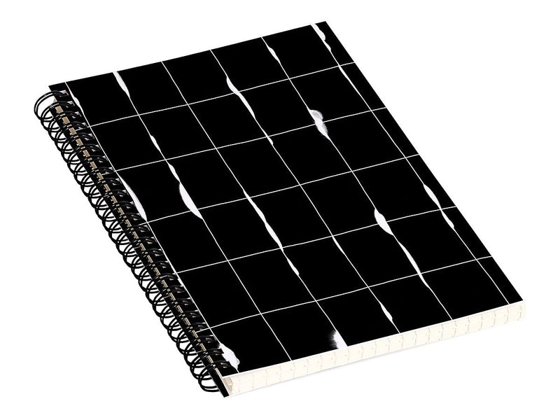 DENY Designs Between the Lines by Iveta Abolina Notebook, 5.5" x 8.25", Dotted, 40 Sheets, Black/White (68195-nobs01)