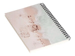 DENY Designs Beach Pink Champagne by Ingrid Beddoes Notebook, 5.5" x 8.25", Dotted, 40 Sheets, Multicolor