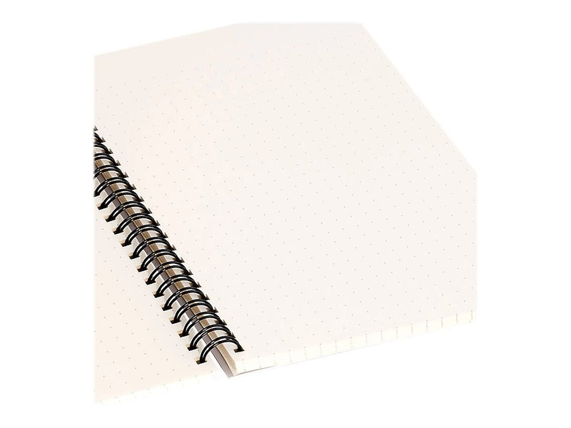 DENY Designs Beach Pink Champagne by Ingrid Beddoes Notebook, 5.5" x 8.25", Dotted, 40 Sheets, Multicolor