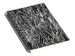 DENY Designs The Garden by Kris Tate Professional Notebooks, 5.5" x 8.25", Dotted, 40 Sheets, Black (58293-NOBS01)