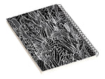 DENY Designs The Garden by Kris Tate Professional Notebooks, 5.5" x 8.25", Dotted, 40 Sheets, Black (58293-NOBS01)