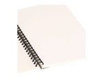 DENY Designs The Garden by Kris Tate Professional Notebooks, 5.5" x 8.25", Dotted, 40 Sheets, Black (58293-NOBS01)