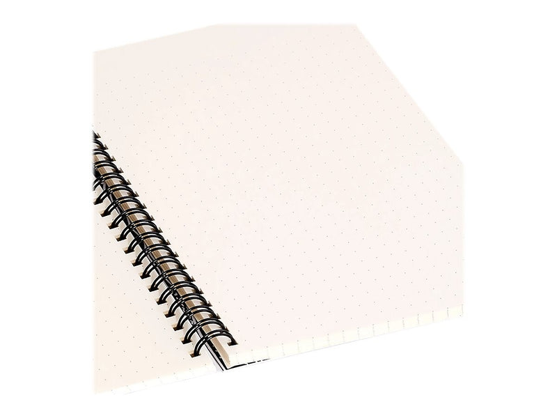 DENY Designs The Garden by Kris Tate Professional Notebooks, 5.5" x 8.25", Dotted, 40 Sheets, Black (58293-NOBS01)