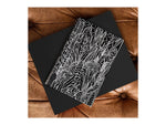 DENY Designs The Garden by Kris Tate Professional Notebooks, 5.5" x 8.25", Dotted, 40 Sheets, Black (58293-NOBS01)