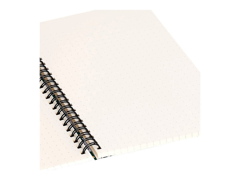DENY Designs Daisy Pattern by Alisa Galitsyna Professional Notebooks, 5.5" x 8.25", Dotted, 40 Sheets, Multicolor (74701-NOBS01)
