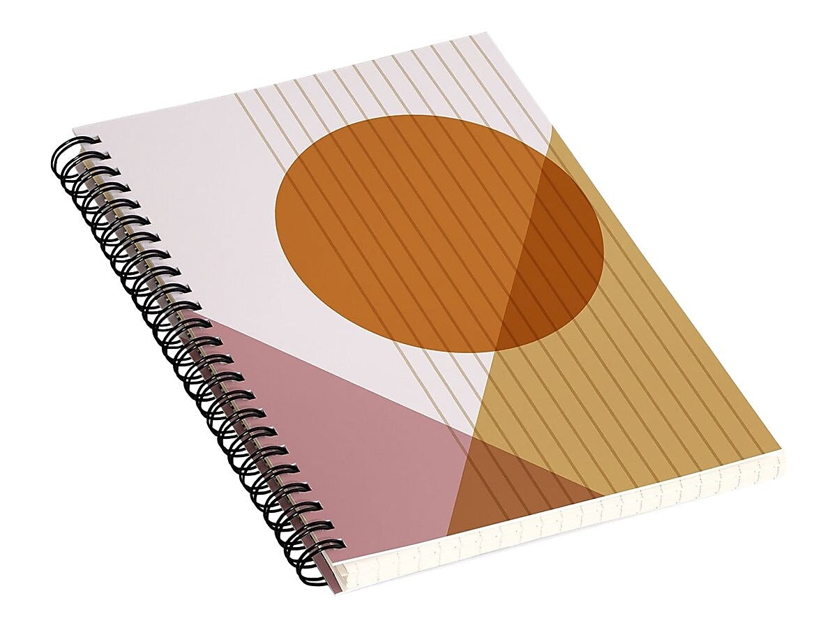 DENY Designs Horizon Lines by Morgan Kendall Professional Notebooks, 5.5" x 8.25", Dotted, 40 Sheets, Multicolor (72677-NOBS01)