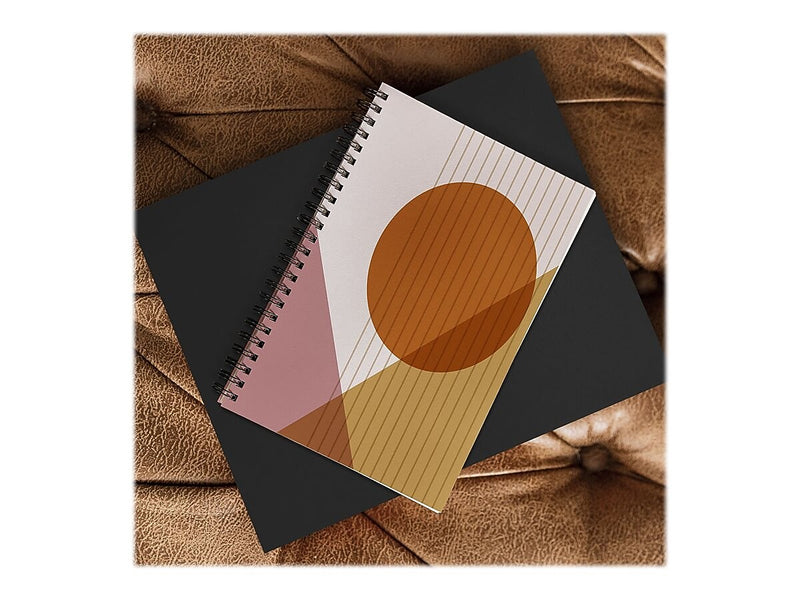 DENY Designs Horizon Lines by Morgan Kendall Professional Notebooks, 5.5" x 8.25", Dotted, 40 Sheets, Multicolor (72677-NOBS01)