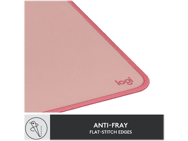 Logitech Studio Series Non-Skid Mouse Pad, Dark Rose (956-000048)