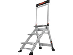 Little Giant Ladders Jumbo Step Aluminum Step Ladder, 375 lb Capacity (11903)