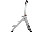 Little Giant Ladders Jumbo Step Aluminum Step Ladder, 375 lb Capacity (11903)