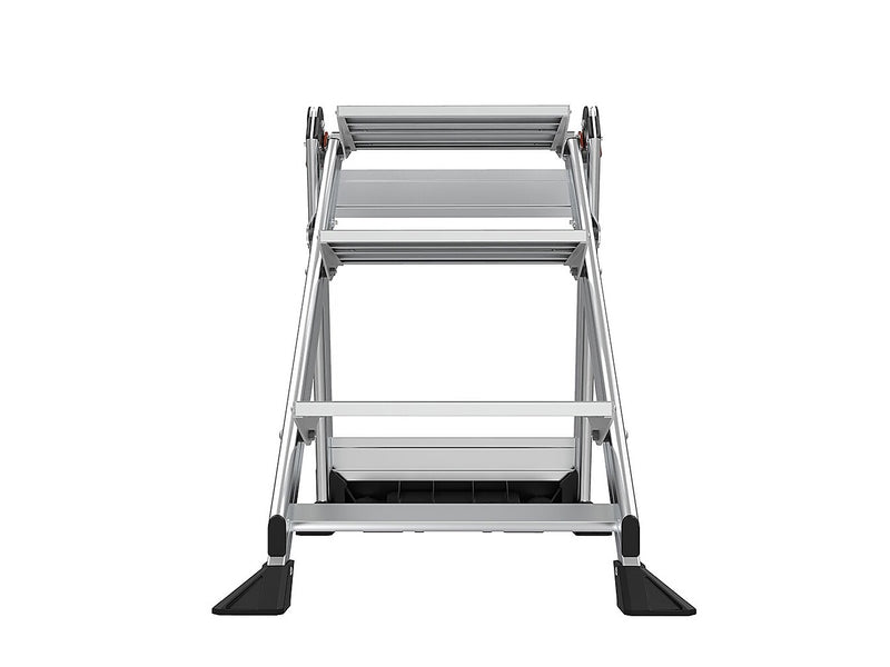 Little Giant Ladders Jumbo Step Aluminum Step Ladder, 375 lb Capacity (11903)