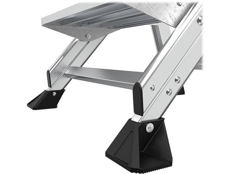 Little Giant Ladders Jumbo Step Aluminum Step Ladder, 375 lb Capacity (11903)